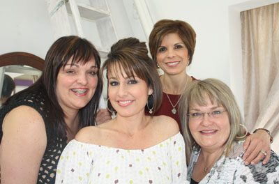 (501) Make Me Over winners Christina Hernandez (left) and Peggy Stone (right) with Sharon Gray (front) and Cathy Rougeau at Advanced Facial Aesthetics.