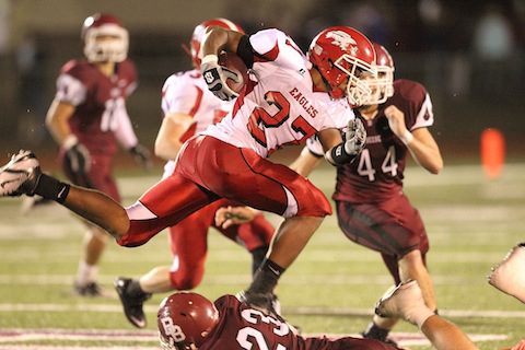 Vilonia running back James Sax. (Bill Patterson photo)