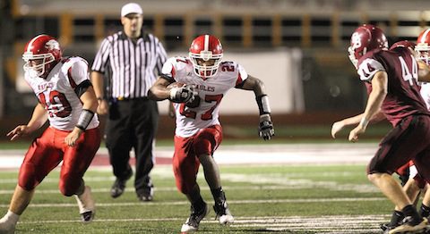 Vilonia running back James Sax. (Bill Patterson photo)