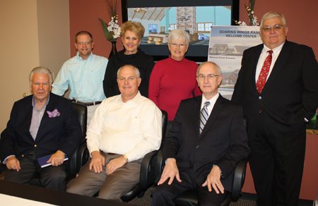 Committee members include Georg Andersen (front, from left), Eddie Glover, Ray Simon; Andrew Watson (back), Linda Linn and Cora and Woody Cummins. (See this story and more photos in the January edition of 501 LIFE.)