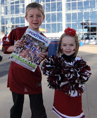 Cooper Champlin (left) and Lily Champlin, both from Cabot. (Bill Patterson photo)