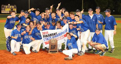 State championship Conway High baseball team. (Bill Patterson photo)