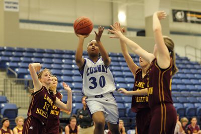 Conway Lady Cat Hannah Ingraham. (Bill Patterson photo)