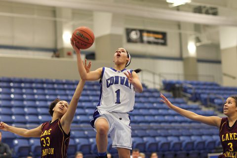 Conway Lady Cat Kianna Speight. (Bill Patterson photo)