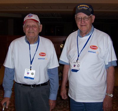 Don Dover (left) and Al Hiegel.