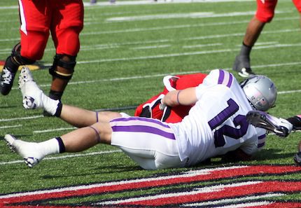 UCA football player Seth Allison.