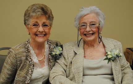 Doretta Bright (left) and Arminta Jones.