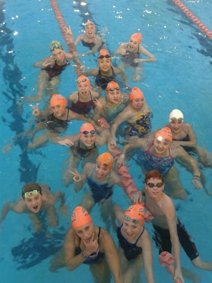 Members of the Hendrix AquaKids. (Photo courtesy of HAK Coach Tony Marleneanu)