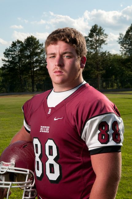 501 Life Magazine 501 Football Team Beebe S Brody Welcher Leads By Example