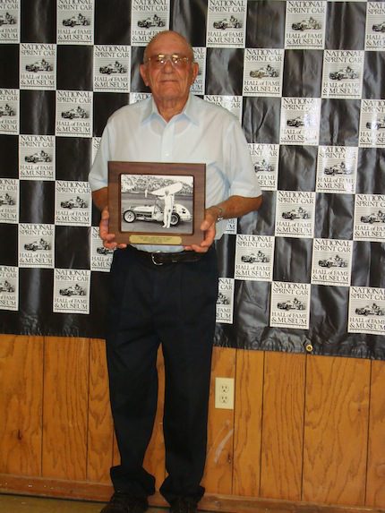 Bobby Ward at the Knoxville Raceway.