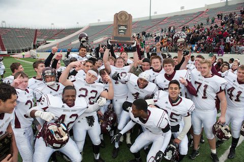 The Morrilton Devil Dogs are the state champions of the 5A. 