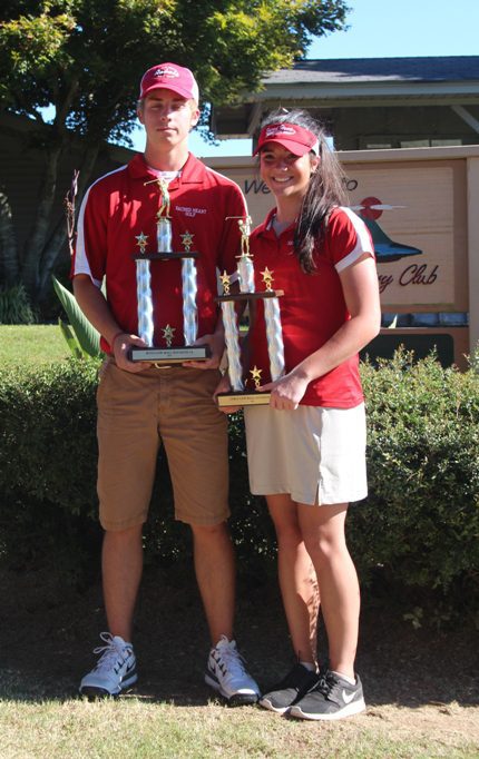 Stephen Maus and Chloe Andrews. 