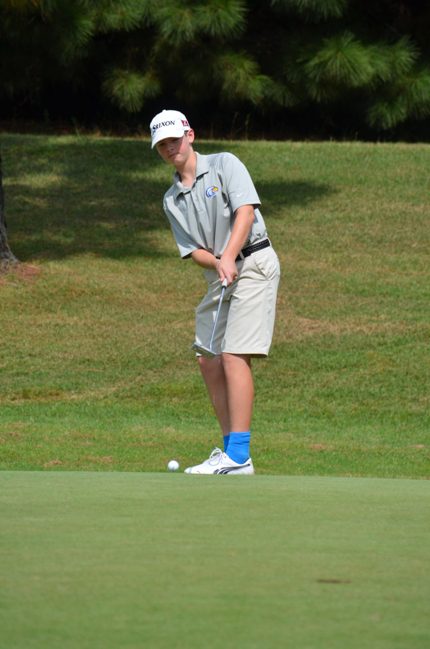 Conway Christian School’s Aaron Martin. (Macey Vaught Photo)