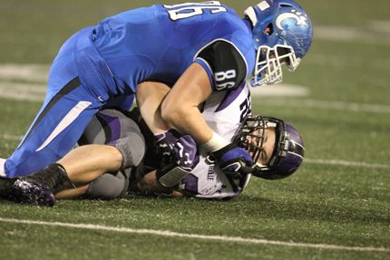 Conway defender Austin Norris. (Bill Patterson photo)