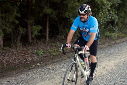Gary Speights came to ride from Ruston, La. (Josh Kear photo)
