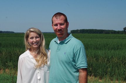 Mikki and John Hamilton of Searcy were recognized as district winners in the Farm Family of the Year program.