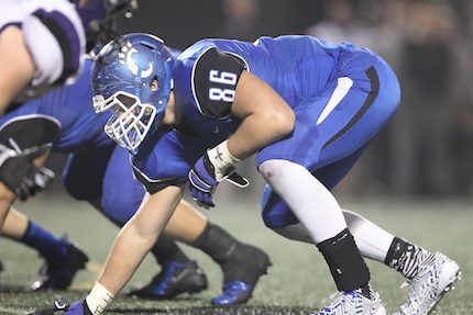 Senior defensive lineman Austin Norris. (Bill Patterson photo)