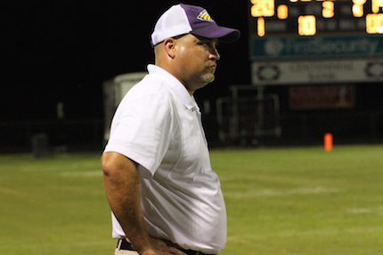 In his first year with the program, Mayflower Head Coach Todd Langrell led the Eagles to a deep run in the 3A playoffs. (Kristee Woodham photo)