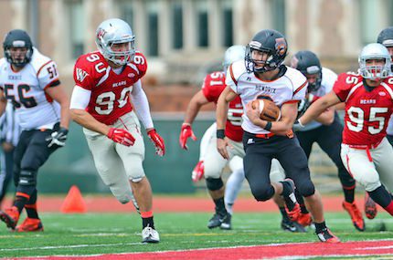 Junior running back Dayton Winn. (Washington University Sports Information photo)