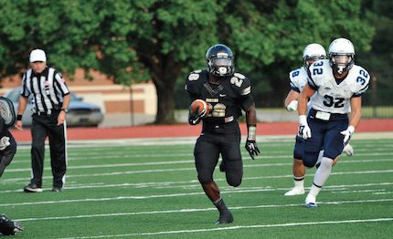 Sophomore running back Zach Shelley. (Jeff Montgomery/Harding PR photos)