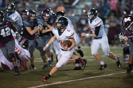 Senior running back Luke Dixon. (Todd Owens photo)