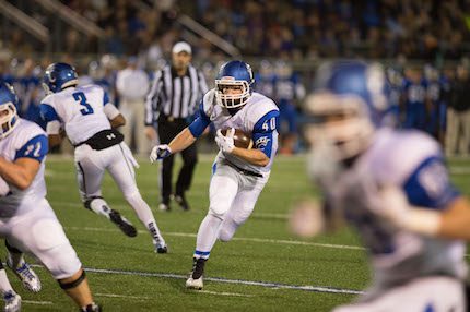 Senior running back Mark Odom. (Todd Owens photo)