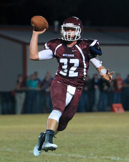 Senior Dalton Everett in action from last season. (Diana Cantey photo)