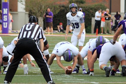 Sophomore kicker Matt Cummins of Conway will take over placekicking duties full time this season for the UCA Bears.