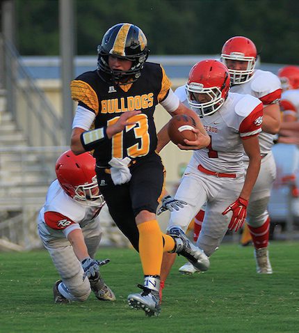 Senior quarterback Trey McGhee.