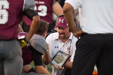 Morrilton High School Head Coach Cody McNabb hopes to lead the Devil Dogs to a 5A West title. (Todd Owens photo)