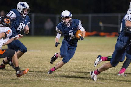 The Conway Christian Eagles return their leading receiver from 2015 in senior Seth Smith. (Todd Owens photo)