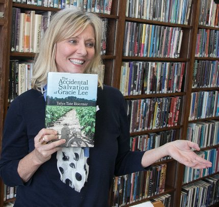 Arkansas author Tayla Tate Boerner was the guest speaker at the annual meeting of the Conway County Friends of the Library.