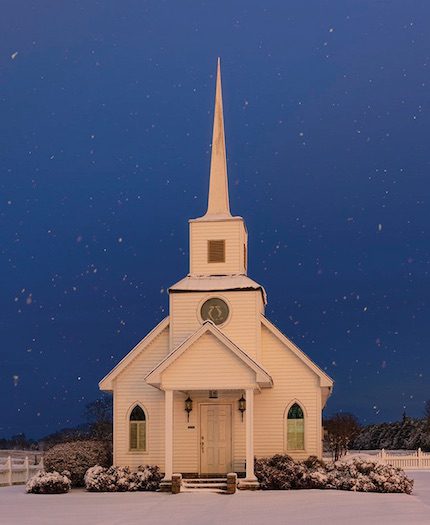 A quaint country church.