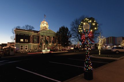 Downtown Searcy will be decked out in Christmas lights as part of the 2017 Searcy Holiday of Lights. (Mike Kemp photo)