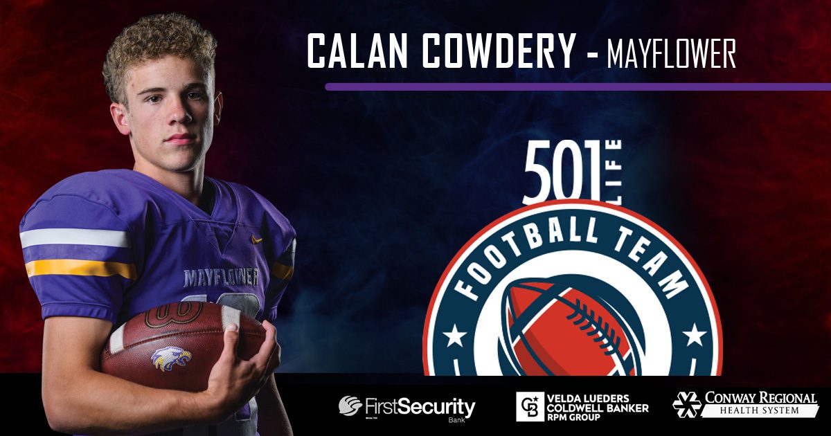 501 LIFE Magazine | 501 Football Team 2023: Calan Cowdery – Mayflower