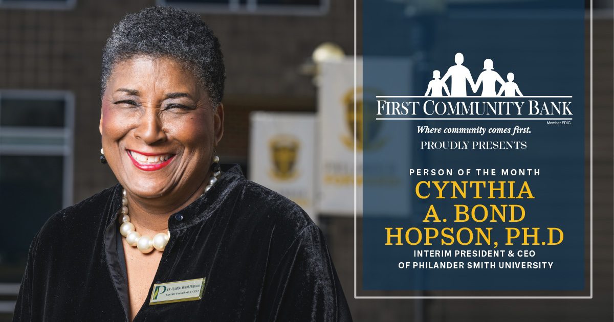 501 LIFE Magazine | Person of the Month: Cynthia A. Bond Hopson, PH.D